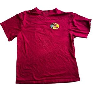Bass Pro Shops Graphic Tee Men’s Large | Red Short Sleeve Logo Shirt Outdoors